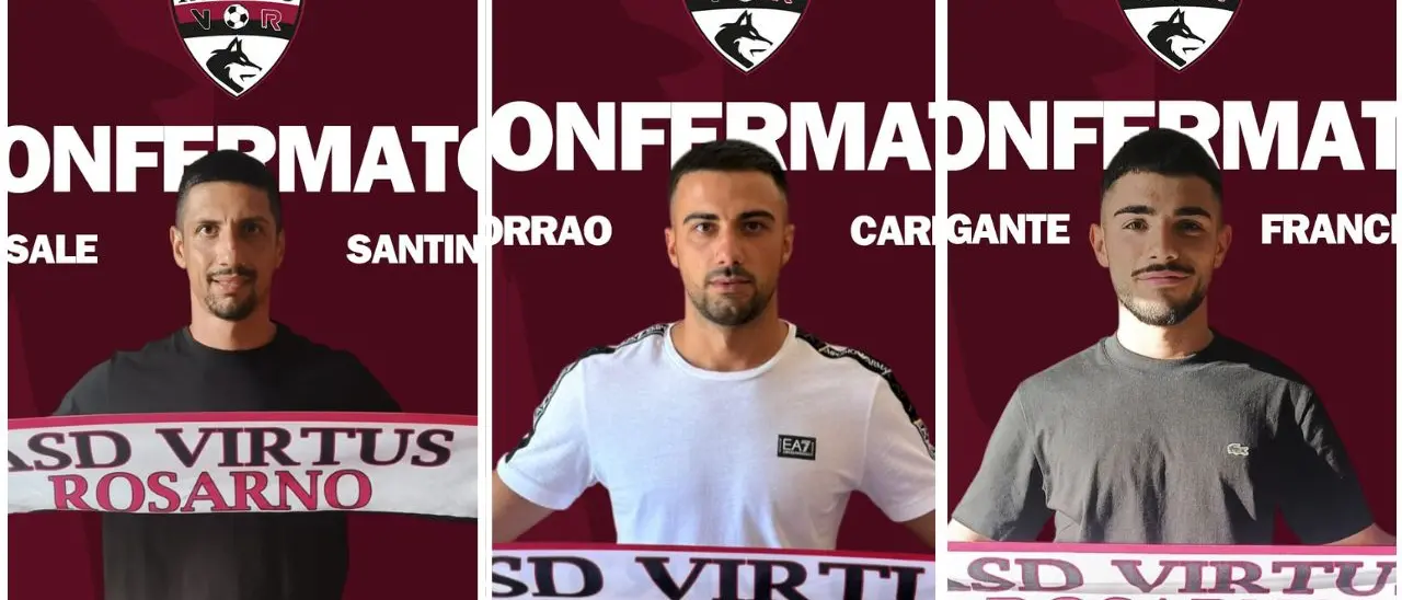Dilettanti, la Virtus Rosarno avvia la sua campagna di rafforzamento: rinnovano Corrao, Misale, Morgante, Giofrè e Hilal\n