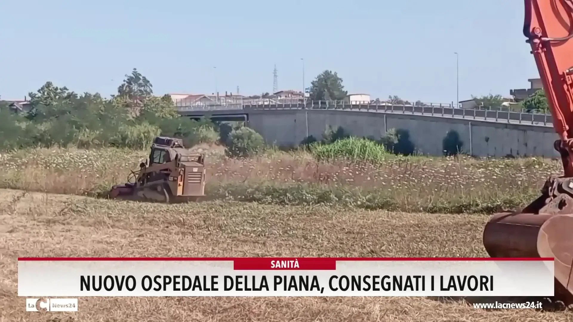 Nuovo ospedale della Piana, consegnati i lavori