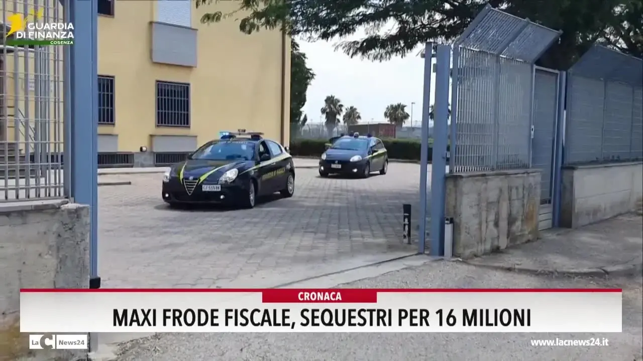 Maxi frode fiscale, sequestri per 16 milioni