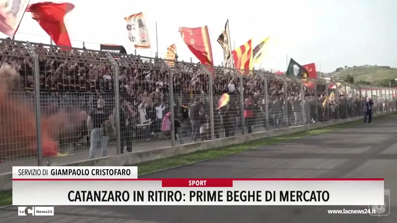 Catanzaro in ritiro: prime beghe di mercato
