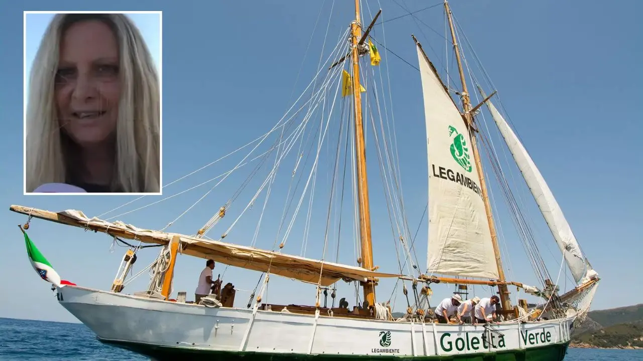 Goletta Verde, nel riquadro Anna Parretta