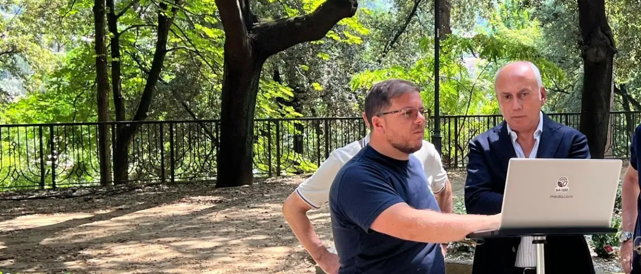 Cosenza, riqualificazione Villa Vecchia: sopralluogo del sindaco Caruso