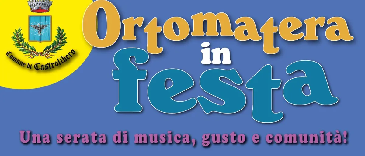 Castrolibero, parte Orto Matera in festa