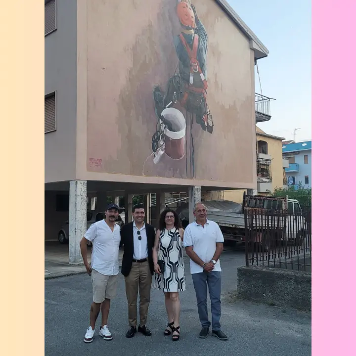 Diamante, un murales per la sicurezza sul lavoro: al via il progetto “Comuni” di Formedil Cosenza