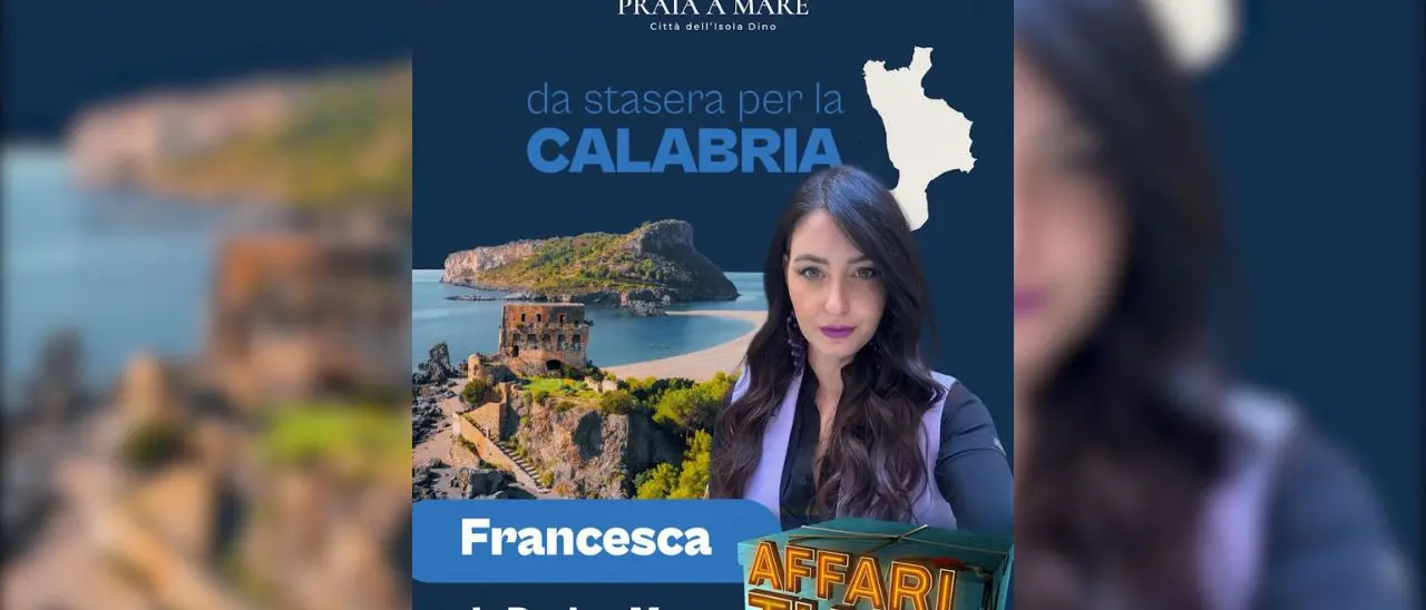 “Affari Tuoi”: la nuova concorrente è Francesca Atorino, 37enne di Praia a Mare