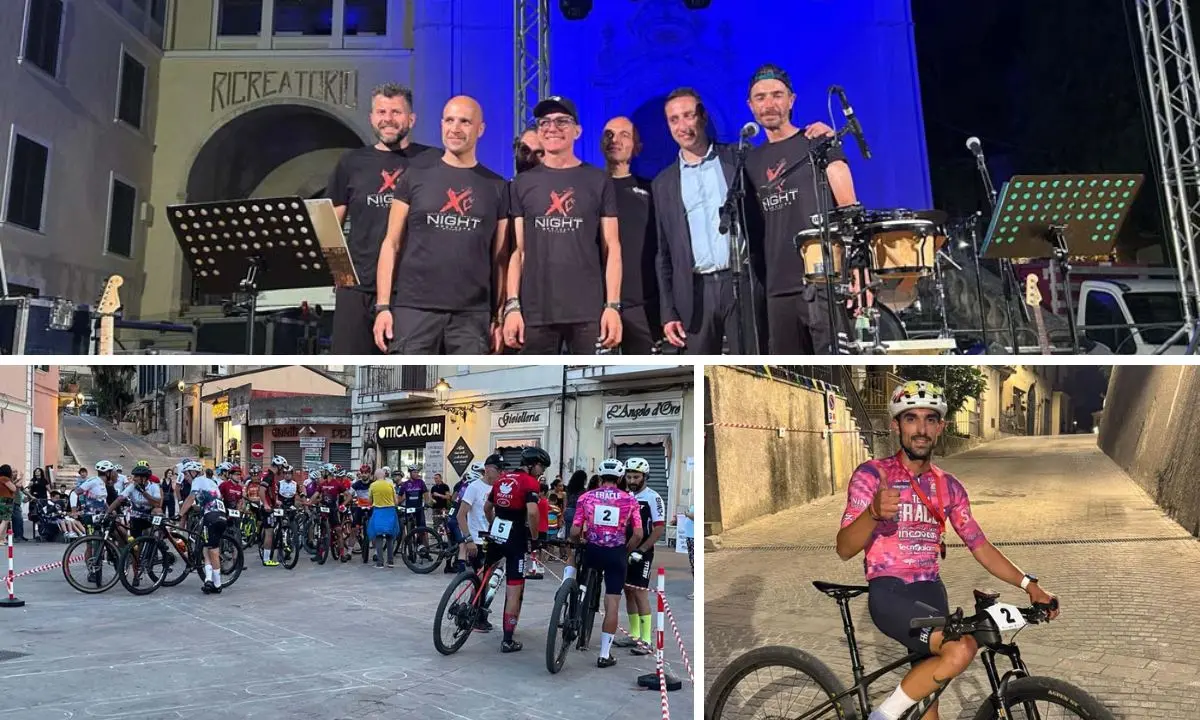 Tony Vigoroso trionfa alla prima edizione della XC Night: sport, emozioni e promozione nel cuore di Montalto Uffugo