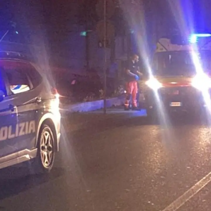 Rossano, incidente moto-auto nei pressi dello stadio. Un ferito trasportato in ospedale