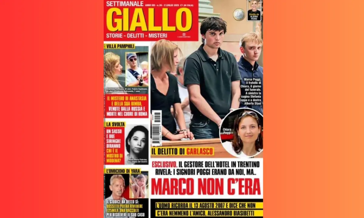 Caso Garlasco, testimonianza shock: «Marco Poggi non era in Trentino quel 13 agosto»