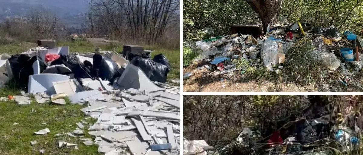 Rende, discarica a cielo aperto: la denuncia dei cittadini esasperati dai miasmi | FOTO