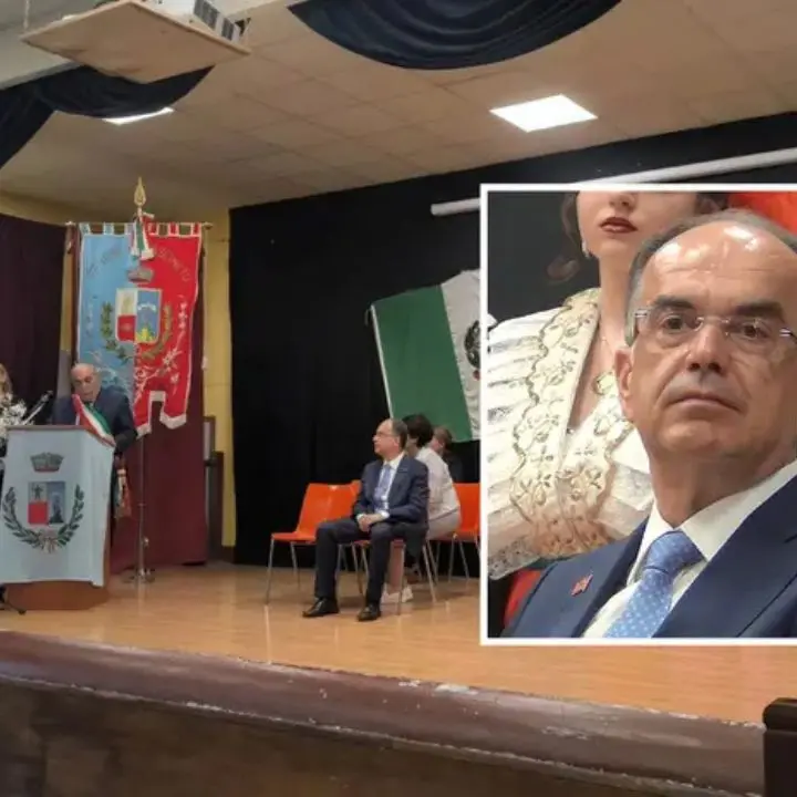 L'abbraccio di Frascineto al presidente d'Albania Bajram Begaj