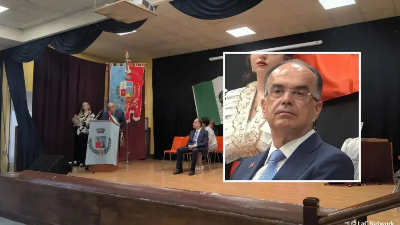 L'abbraccio di Frascineto al presidente d'Albania Bajram Begaj