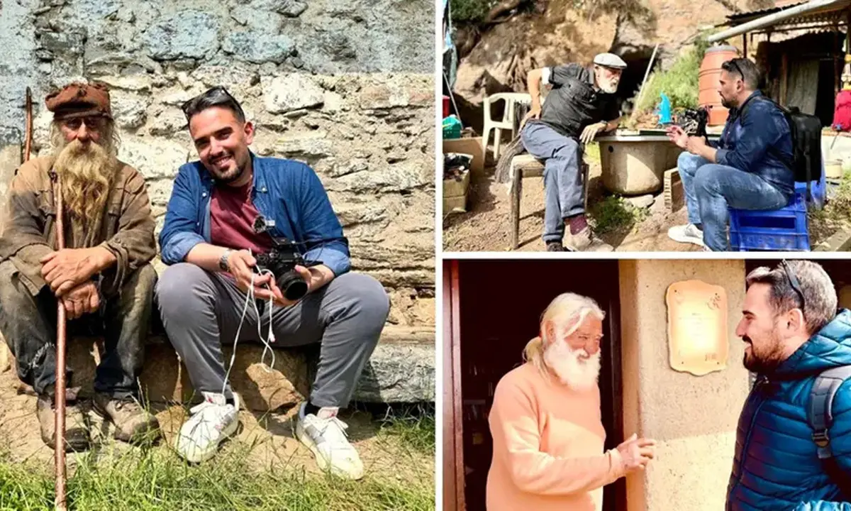 «Parto dalla Calabria in cerca di eremiti», Natalino Stasi racconta lentezza e serenità