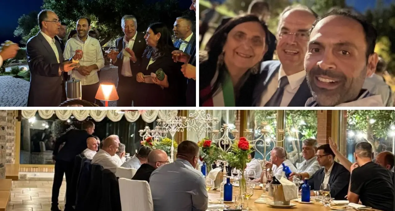 A Tenuta Contessa, la cena per il Presidente d’Albania Bajram Begaj in visita alle comunità arbëreshe
