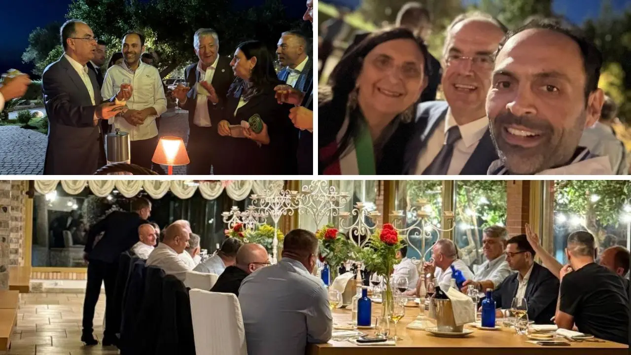 A Tenuta Contessa, la cena per il Presidente d’Albania Bajram Begaj in visita alle comunità arbëreshe
