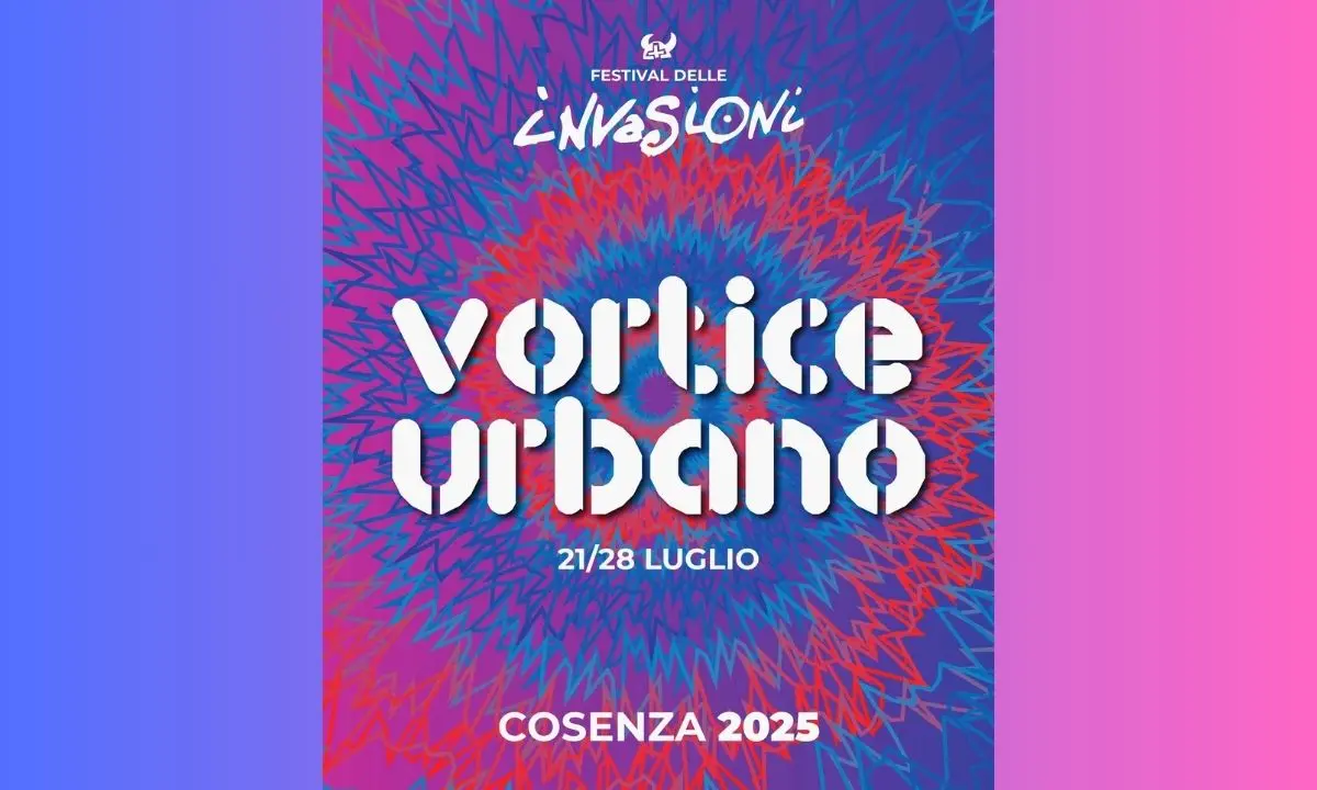 Invasioni 2025 a Cosenza: torna il festival in veste di “Vortice Urbano”