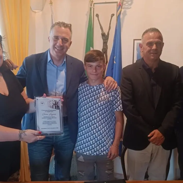 Il giovane talento di Castrolibero Giona Lagana verso la Juventus