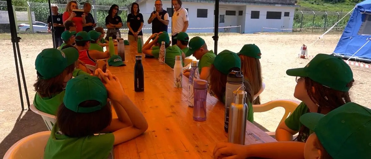Maierà, un campo scuola di Protezione Civile per insegnare ai bambini a fronteggiare le emergenze