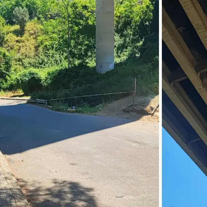 Cosenza, cadono calcinacci dal Ponte di Mancini. La denuncia di Spadafora
