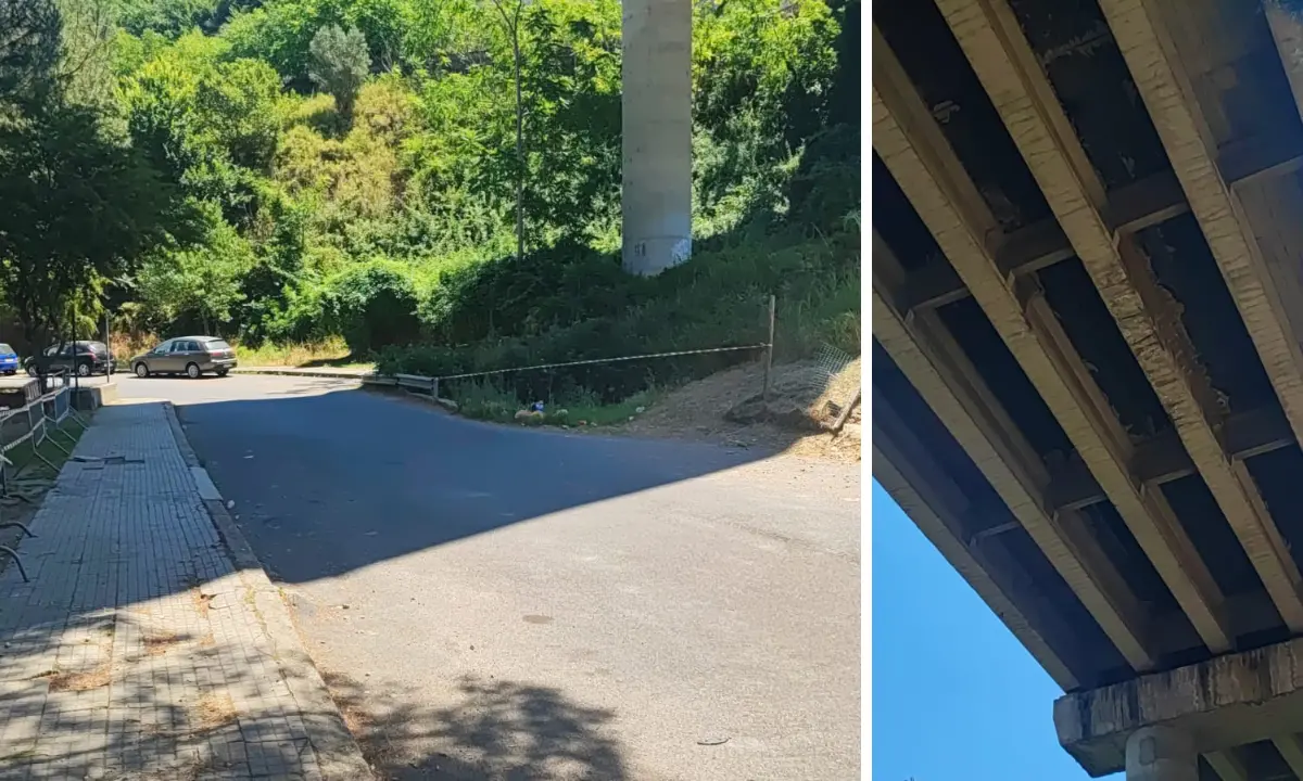 Cosenza, cadono calcinacci dal Ponte di Mancini. La denuncia di Spadafora