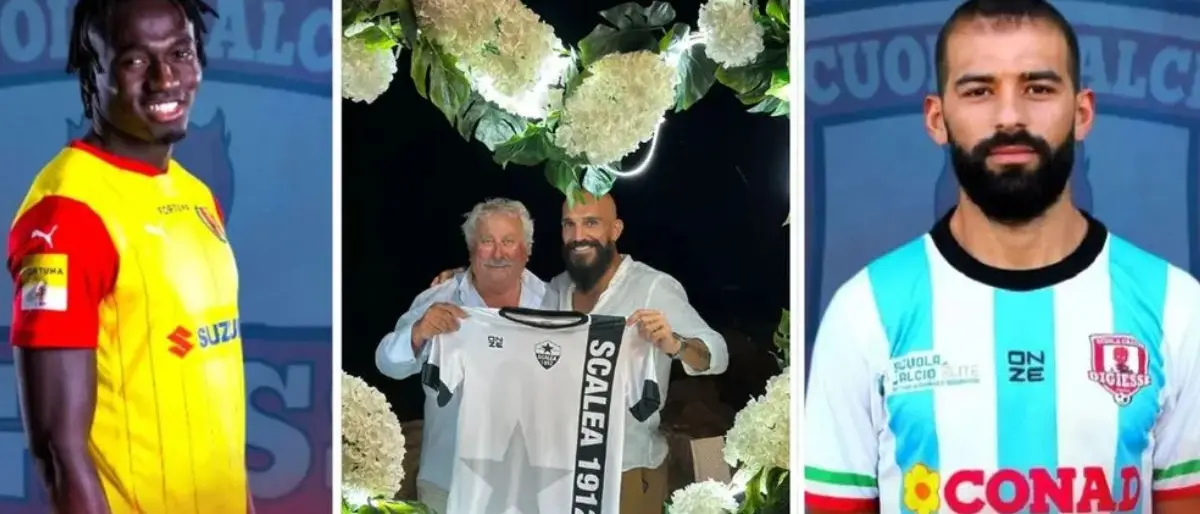Calciomercato dilettanti, protagoniste Praiatortora e Scalea: colpi Thiakane e Cassaro scuotono il weekend