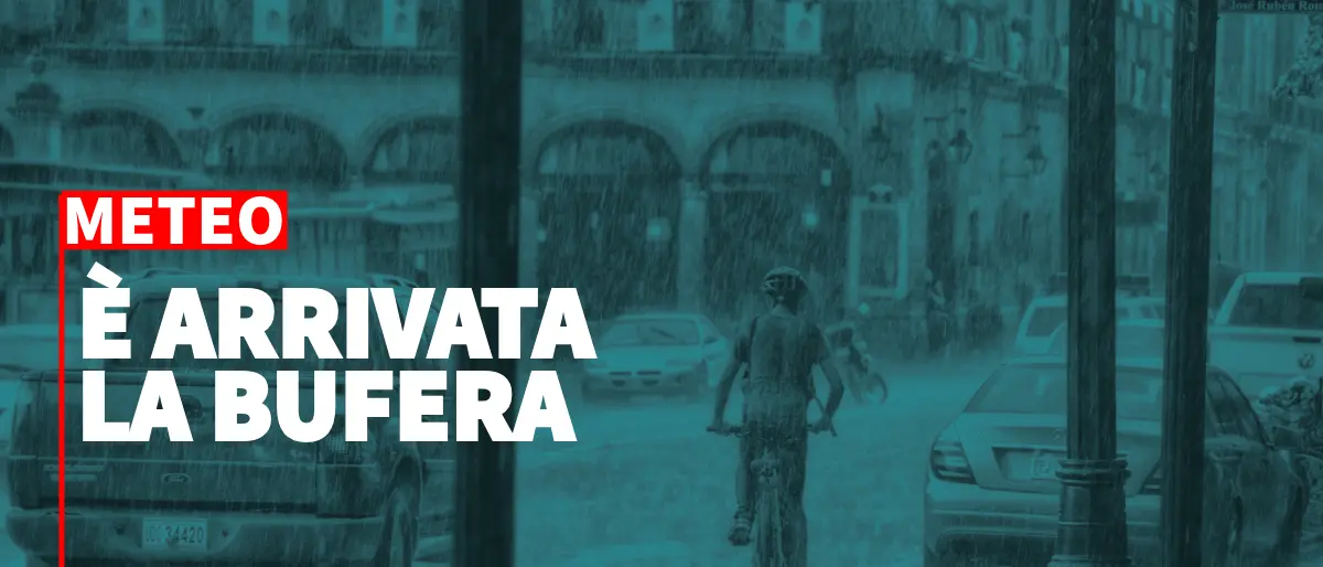 Dopo il caldo asfissiante violenti temporali su tutta la provincia