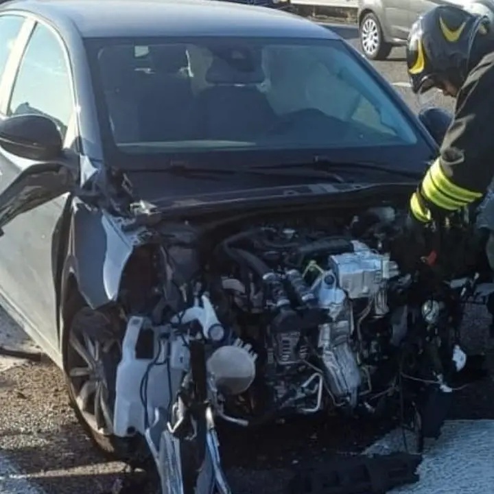 Scontro tra quattro auto sulla Statale 280 nei pressi di Vena di Maida: un ferito lieve e traffico rallentato