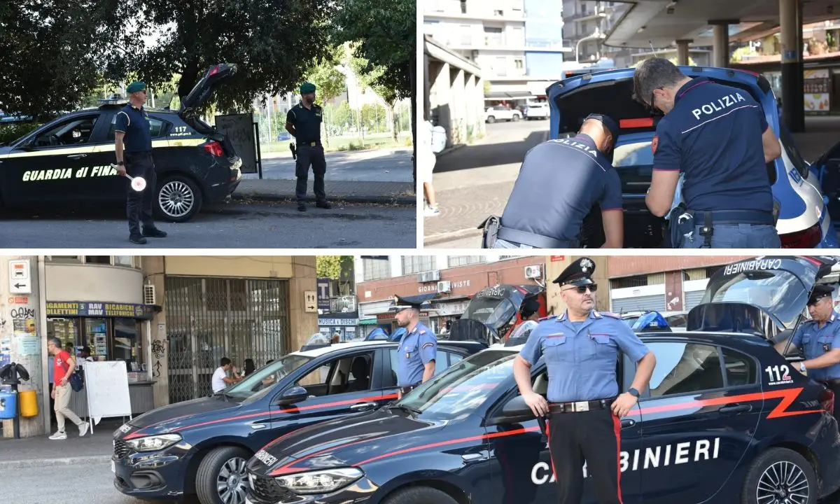 Controlli straordinari in città, operazione “Alto Impatto” tra Polizia, Carabinieri e Finanza: 224 persone identificate