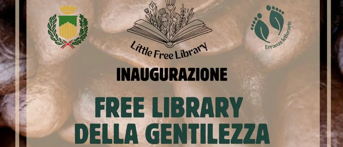 A Donnici arriva la 18ª Free Library: libri in libertà per costruire comunità consapevoli