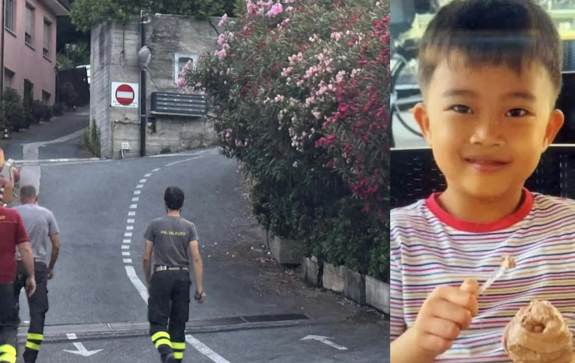 Bimbo scomparso a Ventimiglia, il dolore del papà: «Mi sono distratto per montare la tenda e lui è sparito»