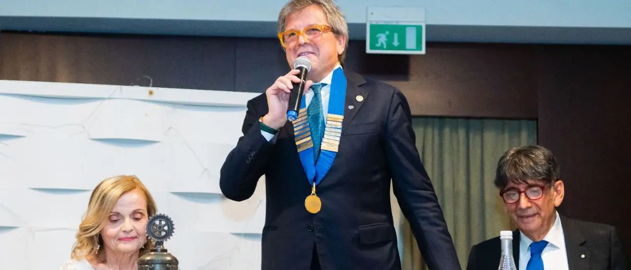 L'imprenditore Sergio Mazzuca nuovo presidente del Rotary Club di Rende