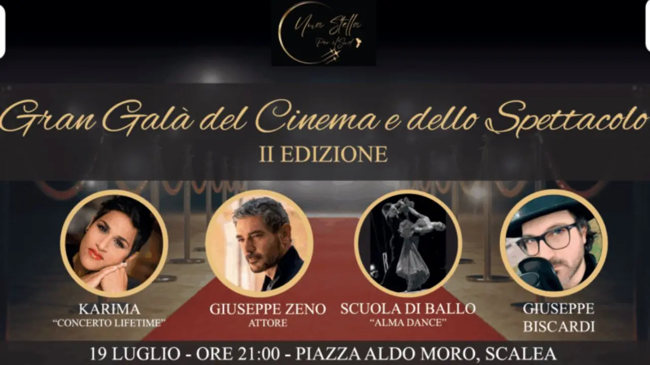 Scalea, tutto pronto per la nuova edizione del \"Gran Galà del Cinema e dello Spettacolo\"
