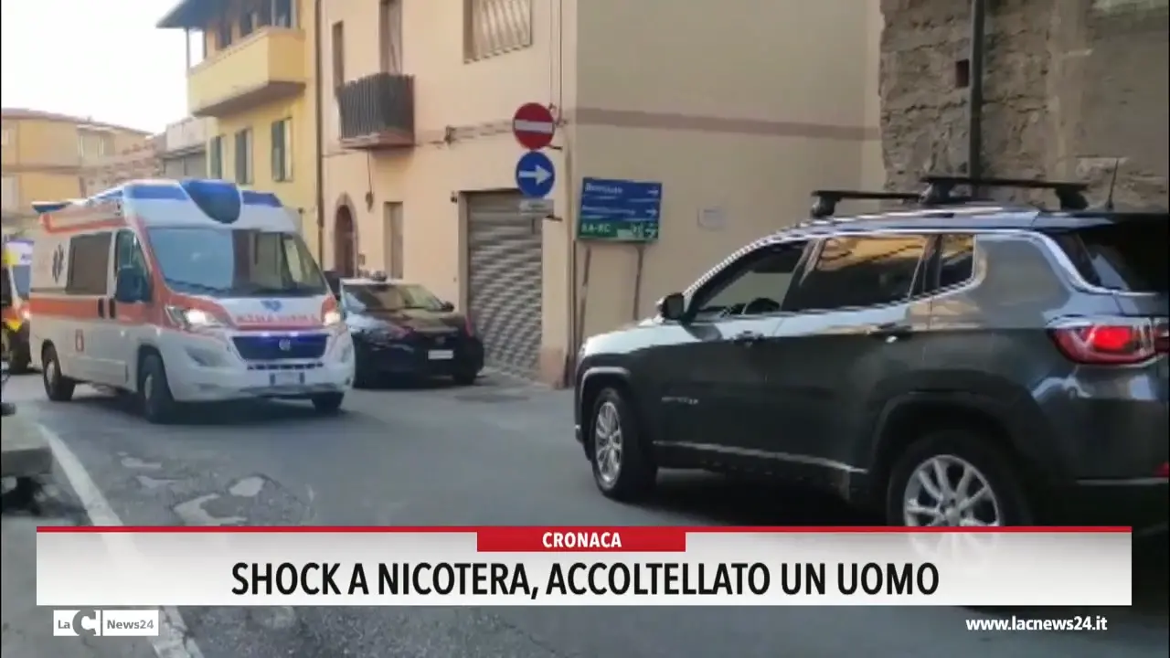 Shock a Nicotera, accoltellato un uomo