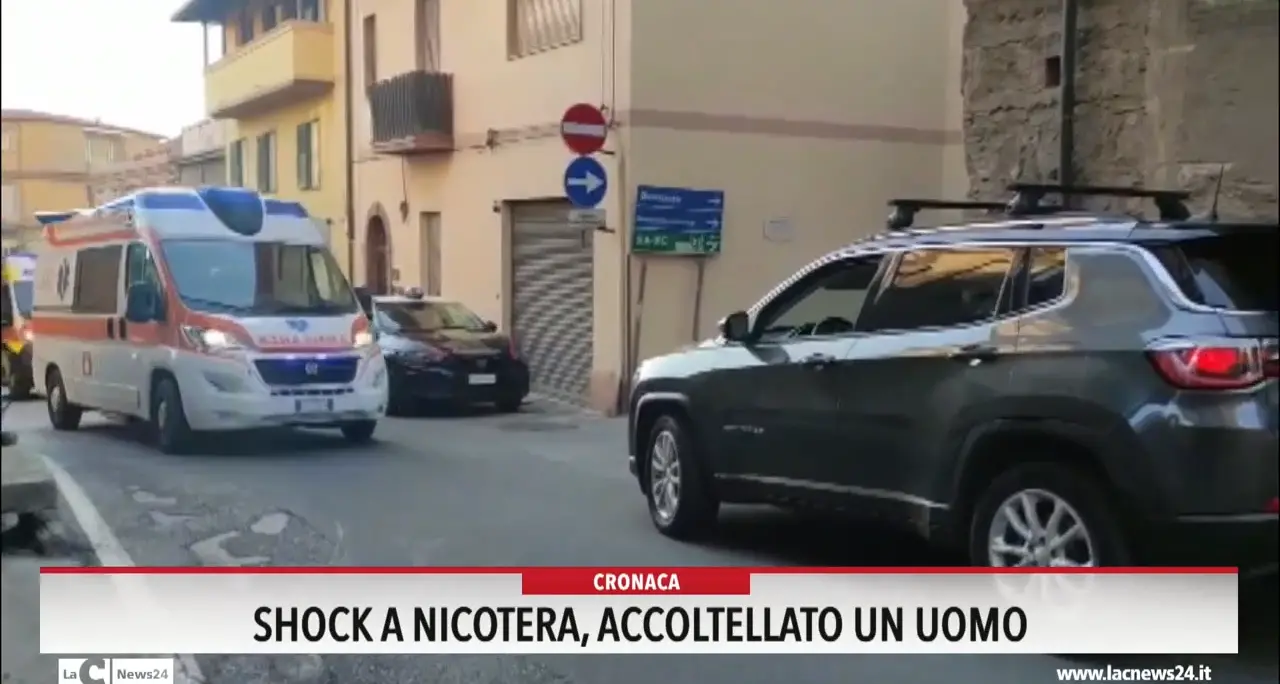 Shock a Nicotera, accoltellato un uomo
