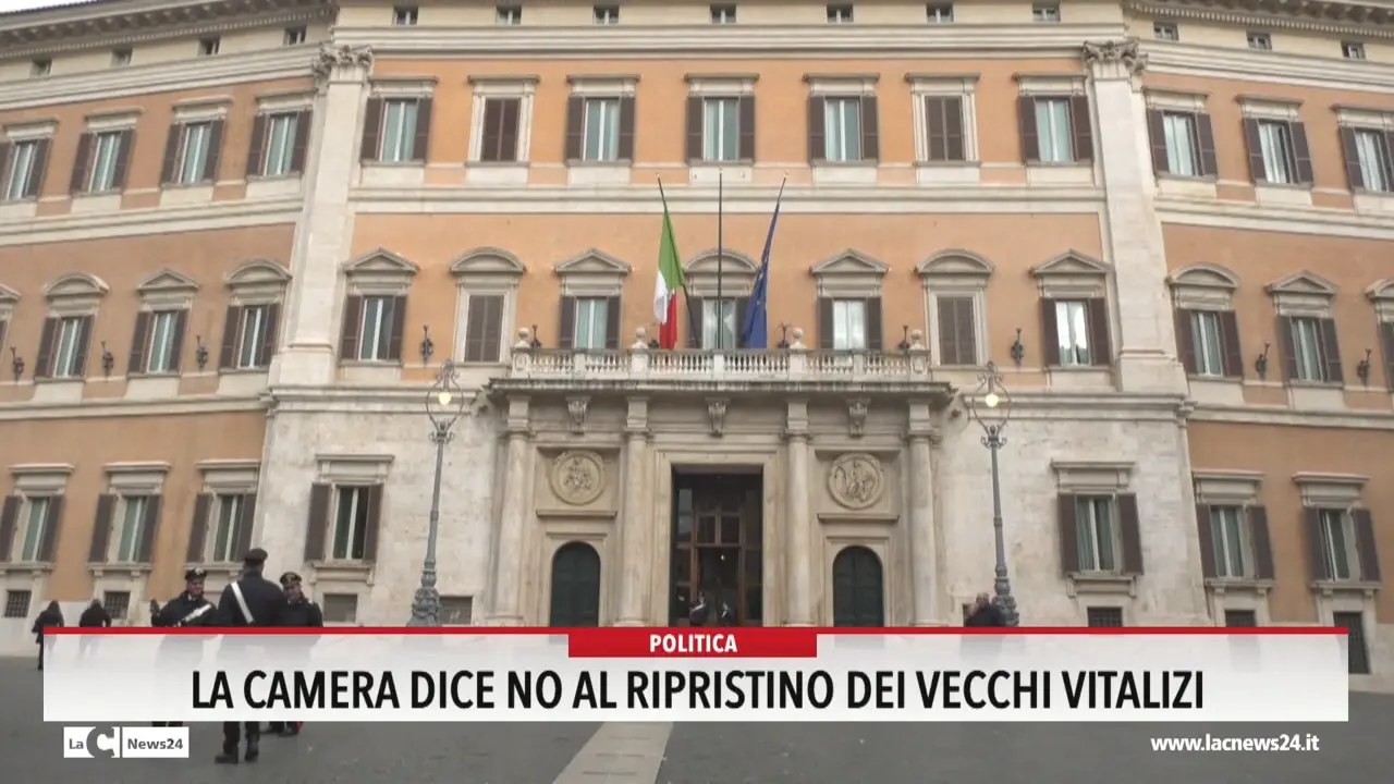 La Camera dice no al ripristino dei vecchi vitalizi