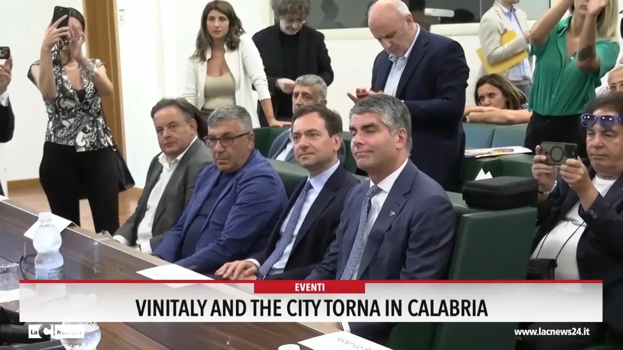 Vinitaly and the city torna in Calabria