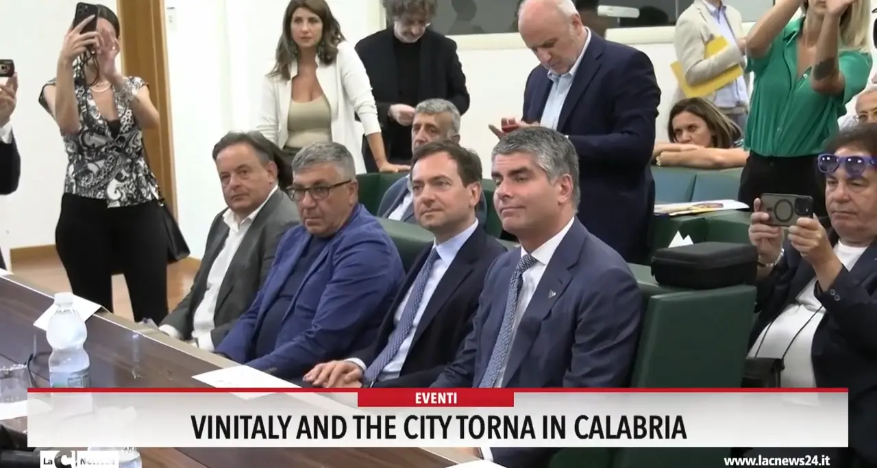 Vinitaly and the city torna in Calabria