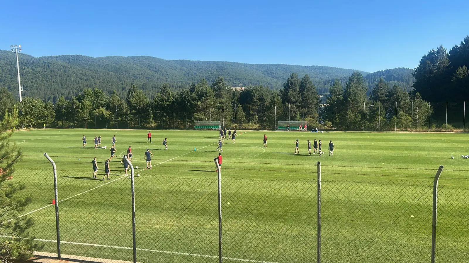 Cosenza, lavoro a parte per Ricciardi nel ritiro di Lorica