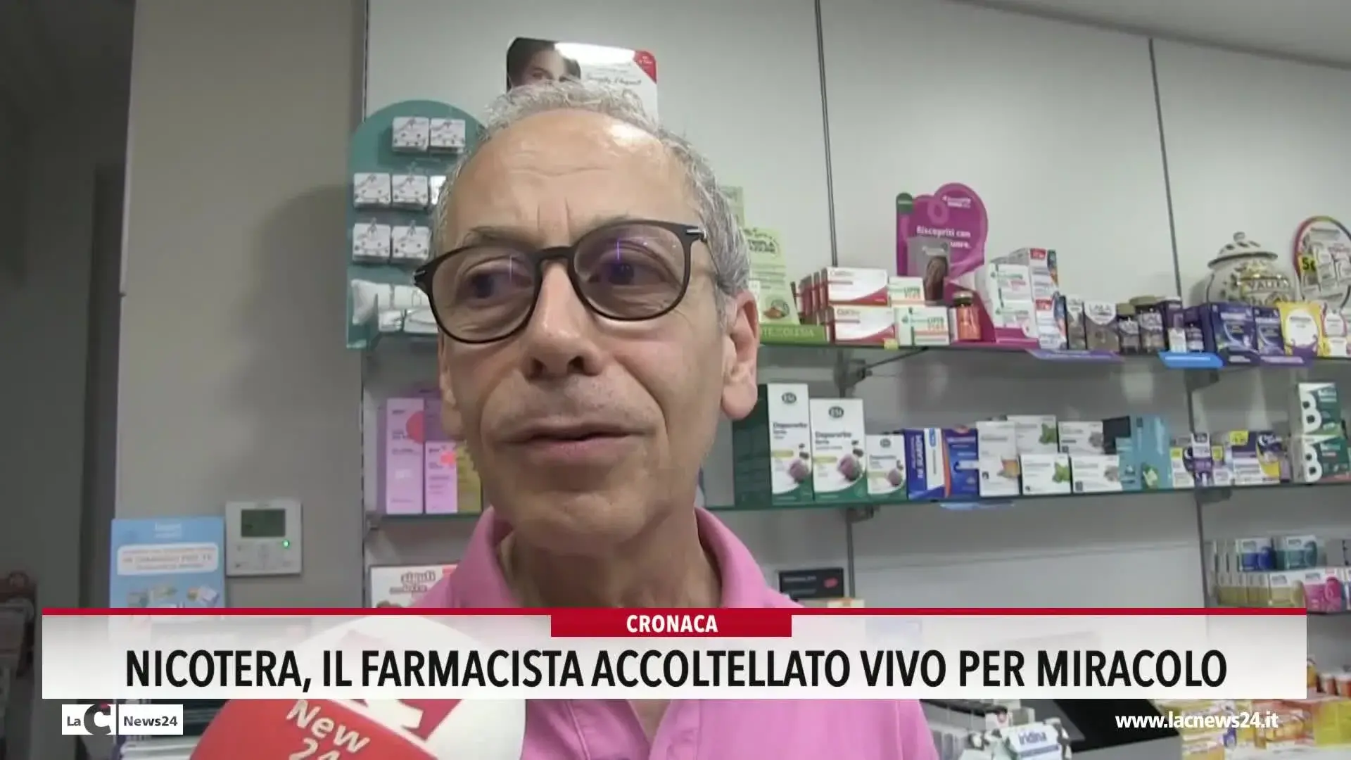 Nicotera, il farmacista accoltellato vivo per miracolo