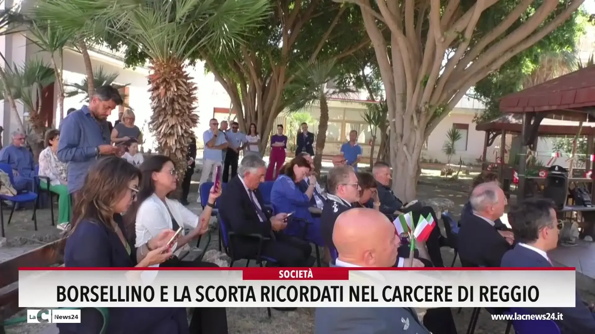 Borsellino e la scorta ricordati nel carcere di Reggio