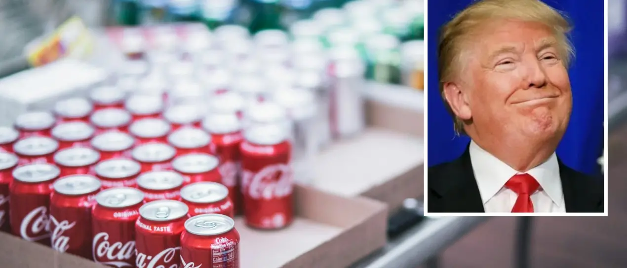 Trump riscrive anche la ricetta della Coca-Cola: «Basta mais, voglio lo zucchero di canna»\n