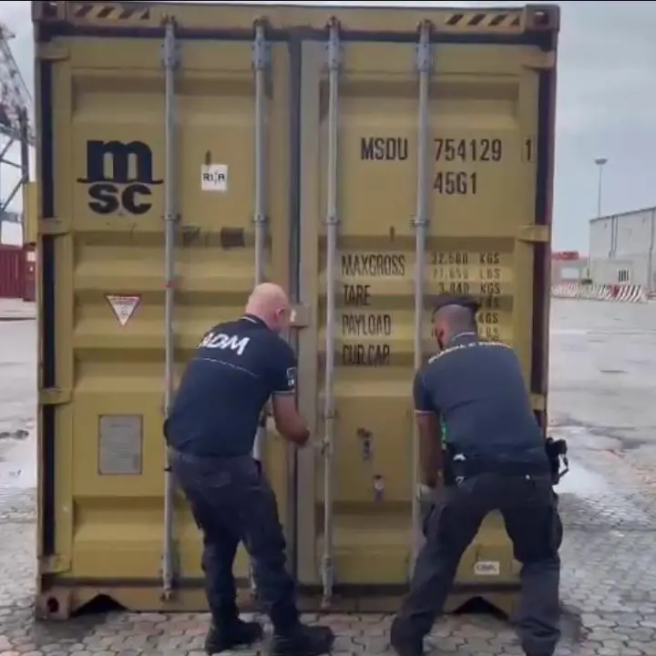 Porto Gioia Tauro: sequestrata più di\u00A0una tonnellata di marijuana nascosta in un container di legnami proveniente dal Canada\n