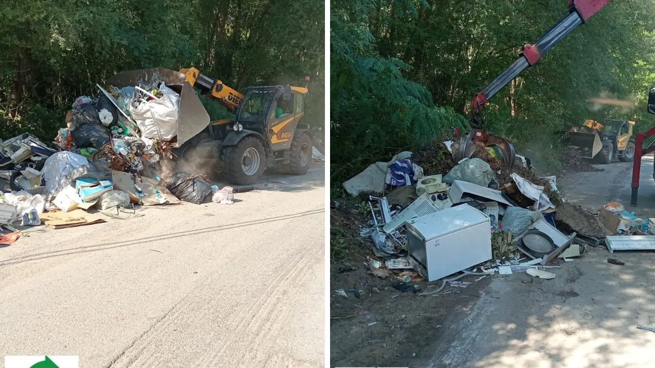 Rende, discariche a cielo aperto: al via le operazioni di bonifica di Calabra Maceri\n
