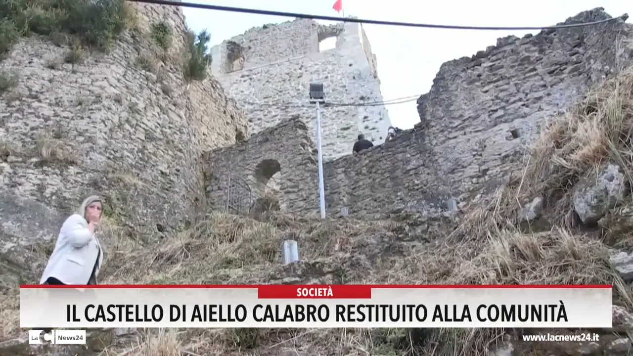 Il castello di Aiello Calabro restituito alla comunità