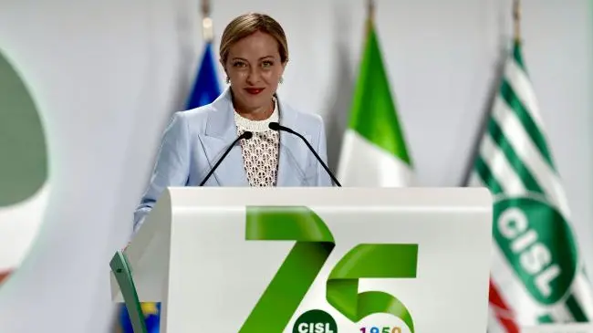 <p>Giorgia Meloni, presidente del Consiglio dei Ministri (foto: ufficio stampa Palazzo Chigi)</p>\\n