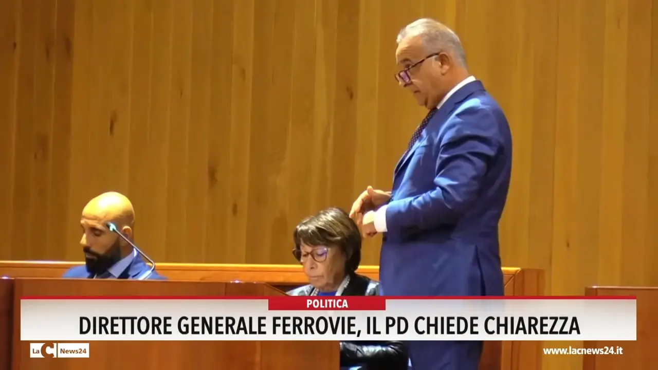 Direttore generale Ferrovie, il Pd chiede chiarezza