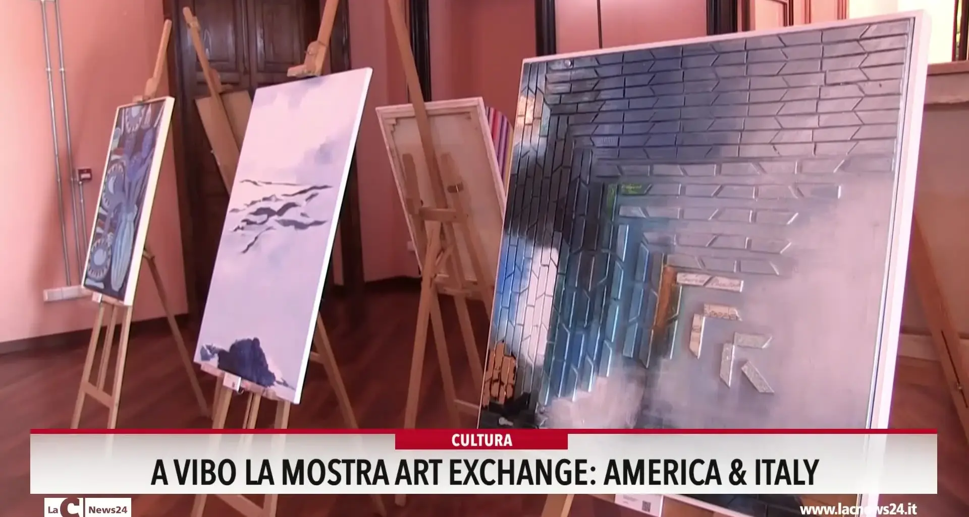 A Vibo la mostra Art exchange America e Italy