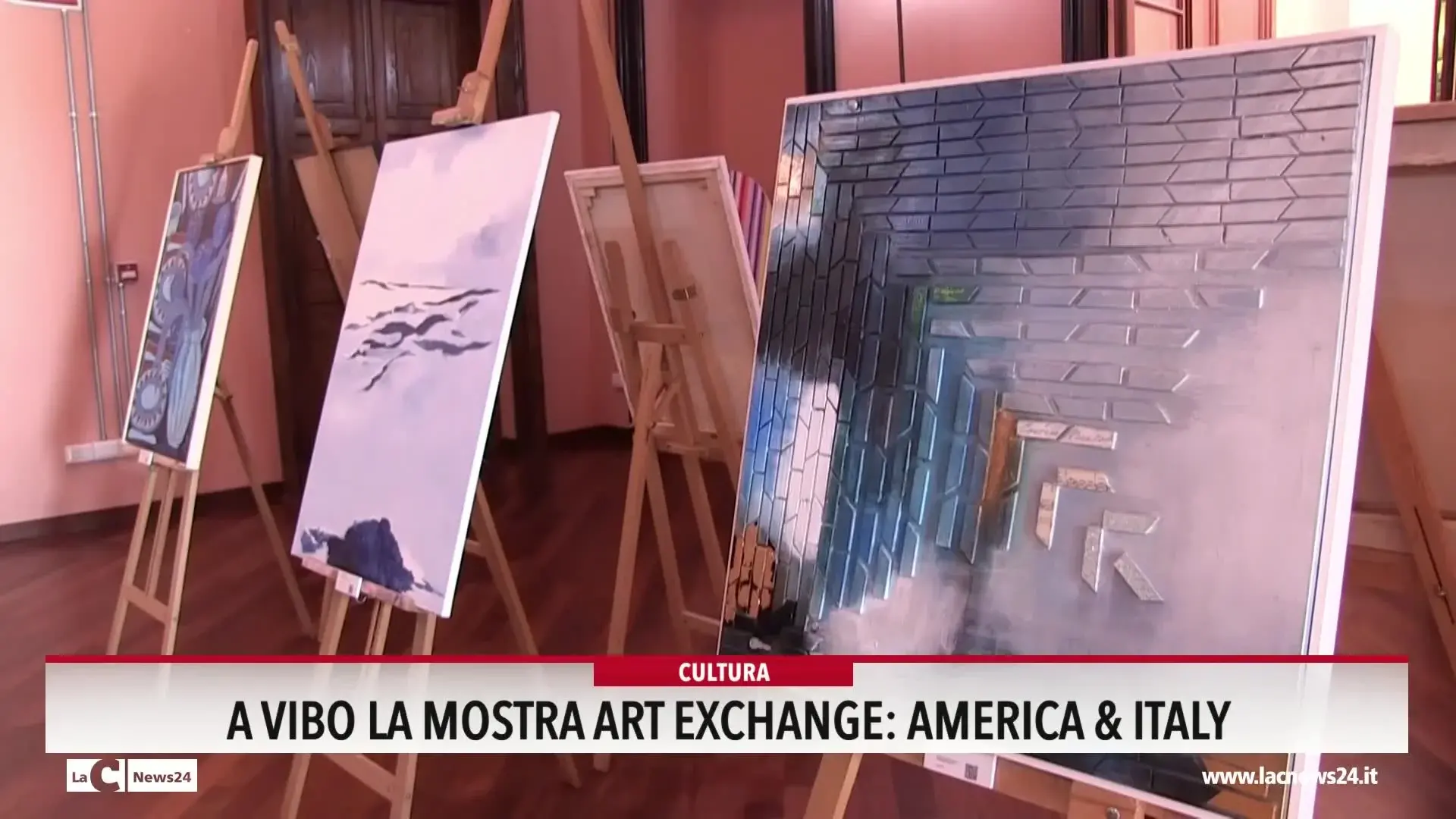 A Vibo la mostra Art exchange America e Italy