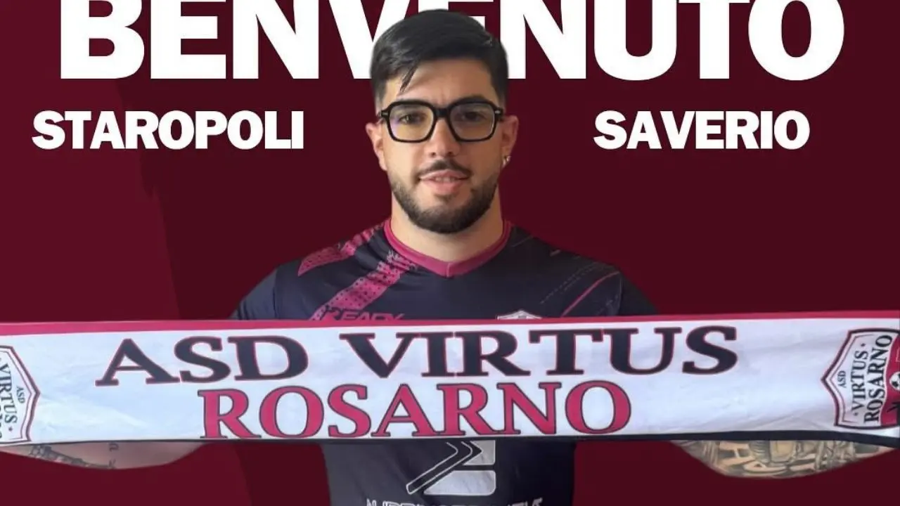 Dilettanti, vede rosso la Virtus Rosarno che fa il colpo grosso: ufficiale l'ingaggio del \"toro\" Staropoli\n