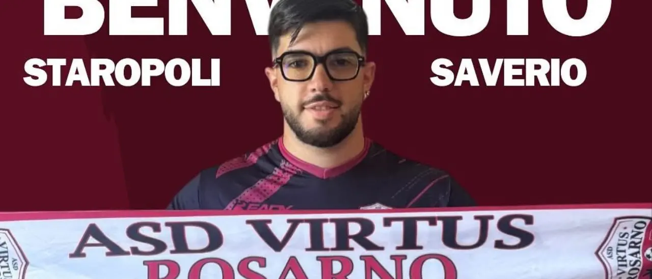 Dilettanti, vede rosso la Virtus Rosarno che fa il colpo grosso: ufficiale l'ingaggio del \"toro\" Staropoli\n