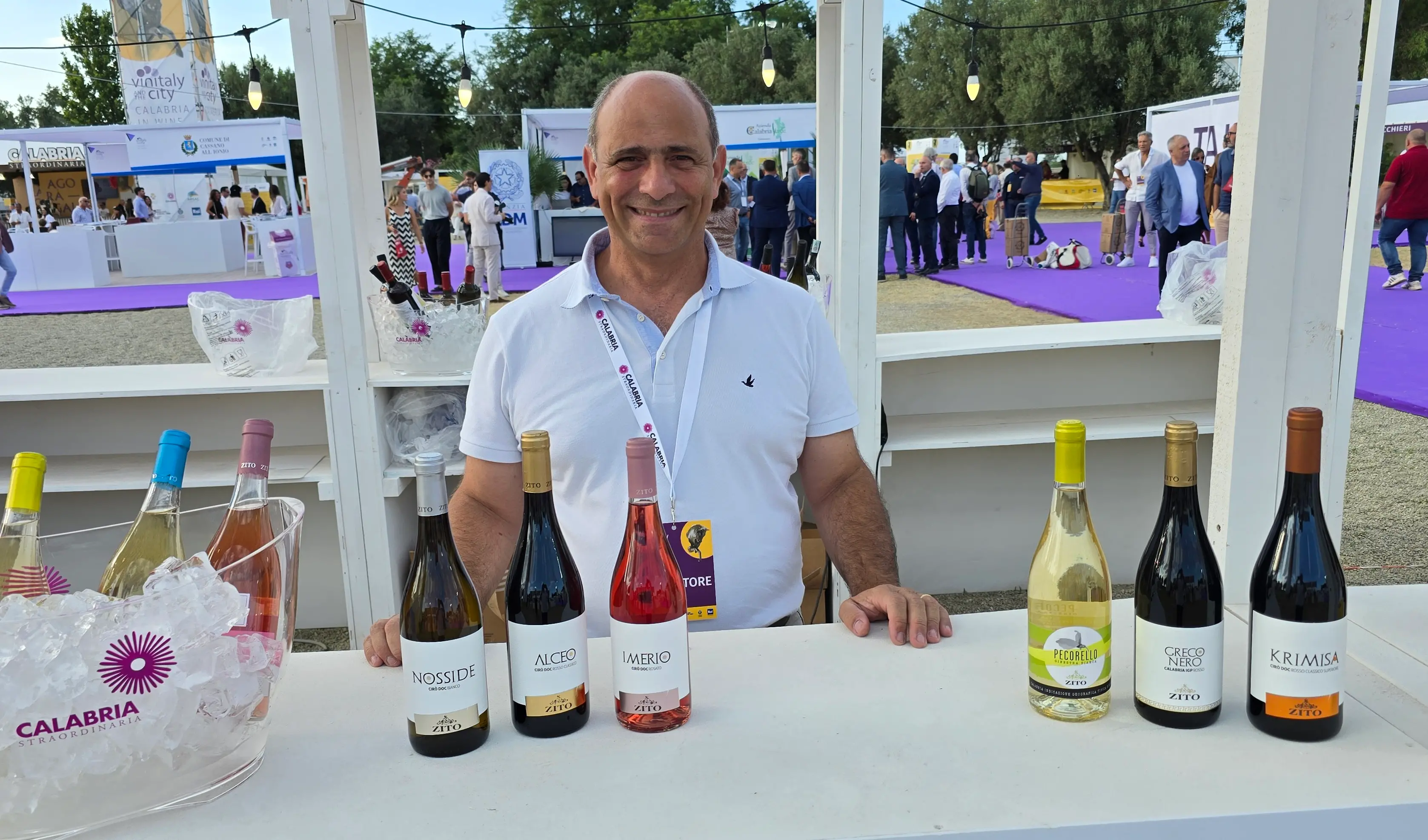 Il Vinitaly Sibari si tinge di “Nero”: vero Made in Calabria tra Filiera Madeo e Cantine Zito